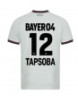 Bayer Leverkusen Edmond Tapsoba #12 Vieraspaita 2023-24 Lyhythihainen